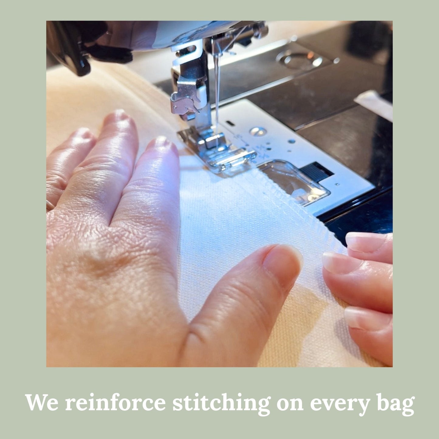 Coffee Crime & Stitch Time Drawstring Project Bag - The Desert Stream Stitch