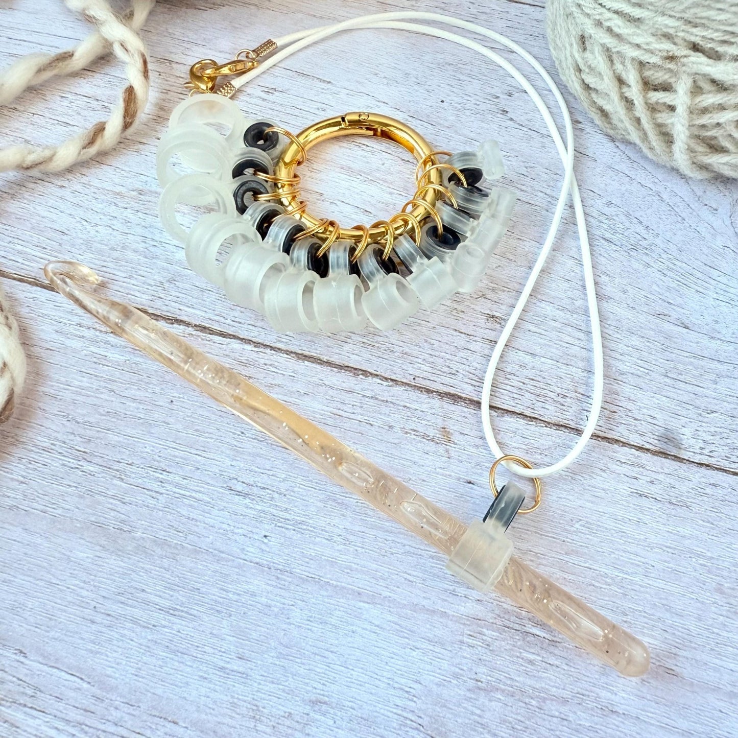 Crochet Hook Tether Lanyard Repacement - The Desert Stream Stitch