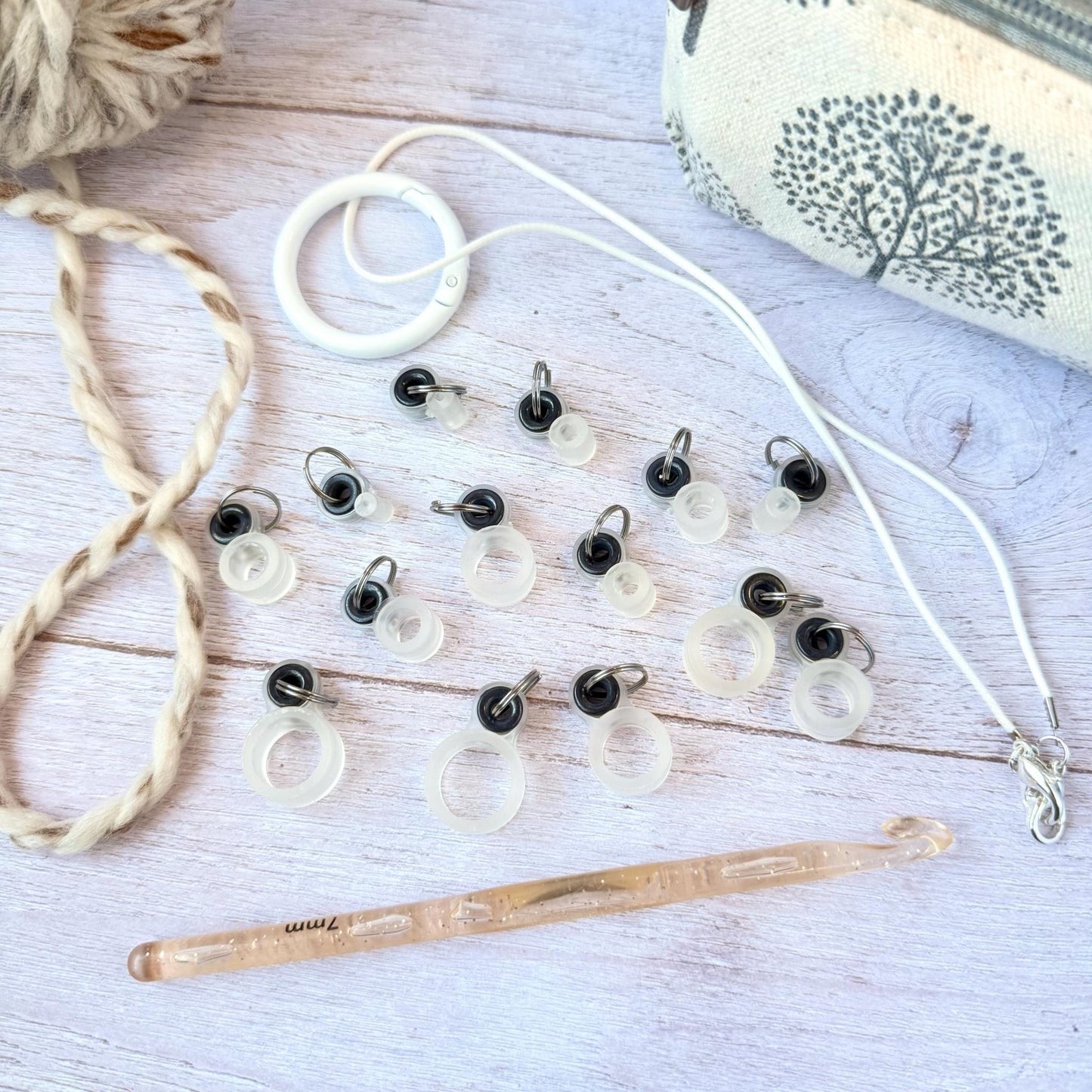 Crochet Hook Tether Lanyard Repacement - The Desert Stream Stitch