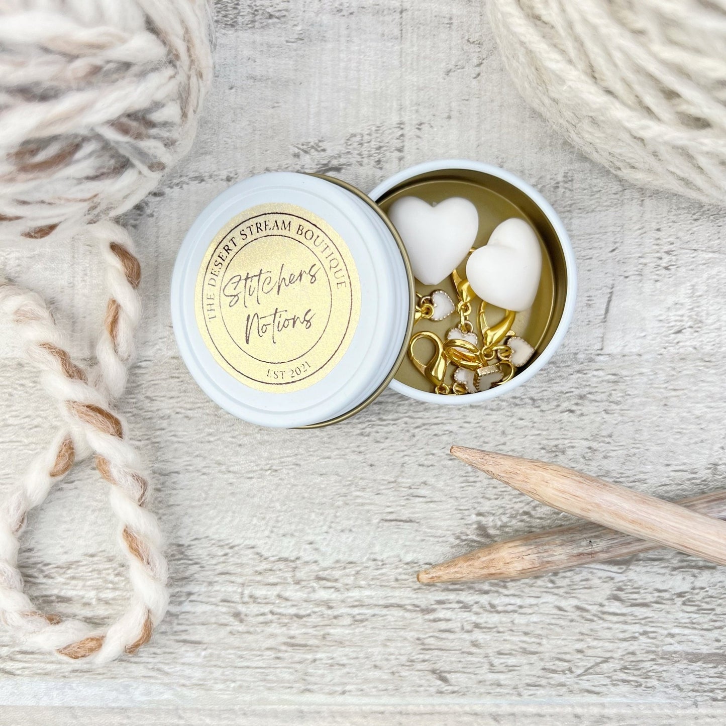 Heart Stitchers Notions Knitting Set - The Desert Stream Stitch