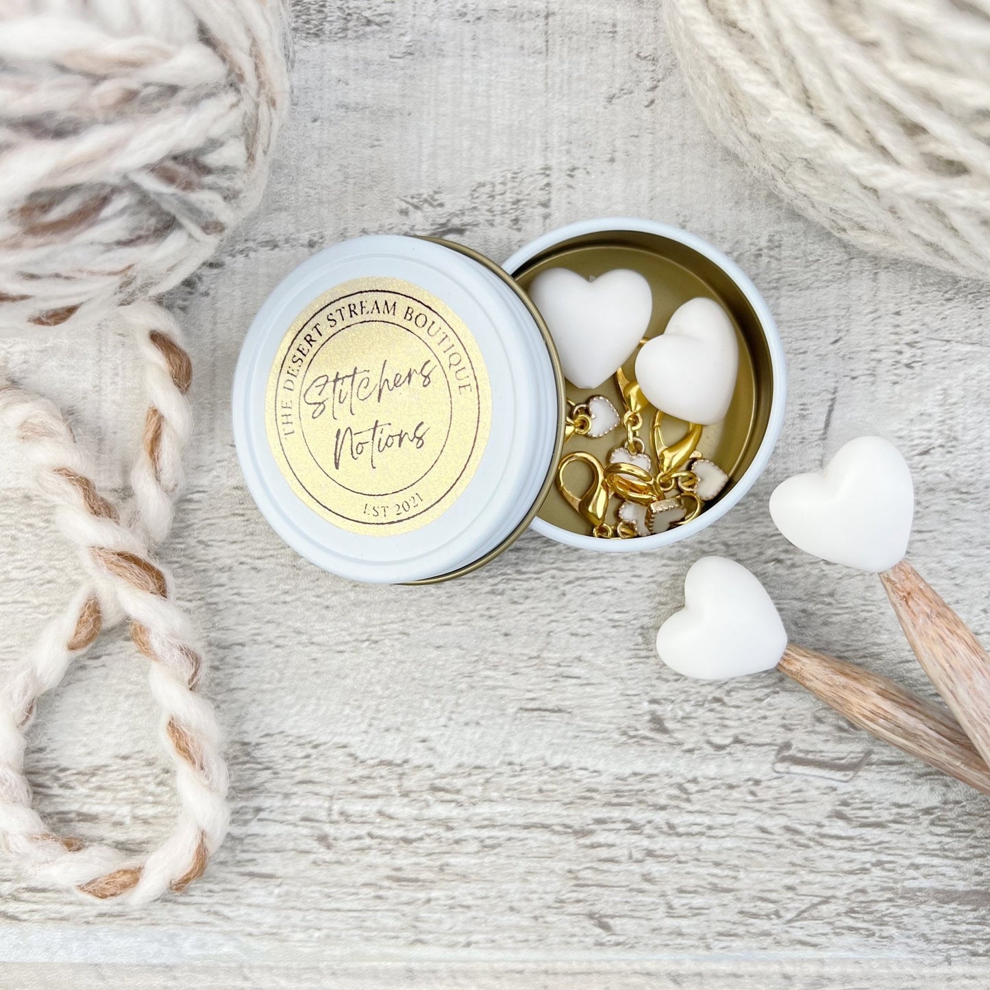 Heart Stitchers Notions Knitting Set - The Desert Stream Stitch
