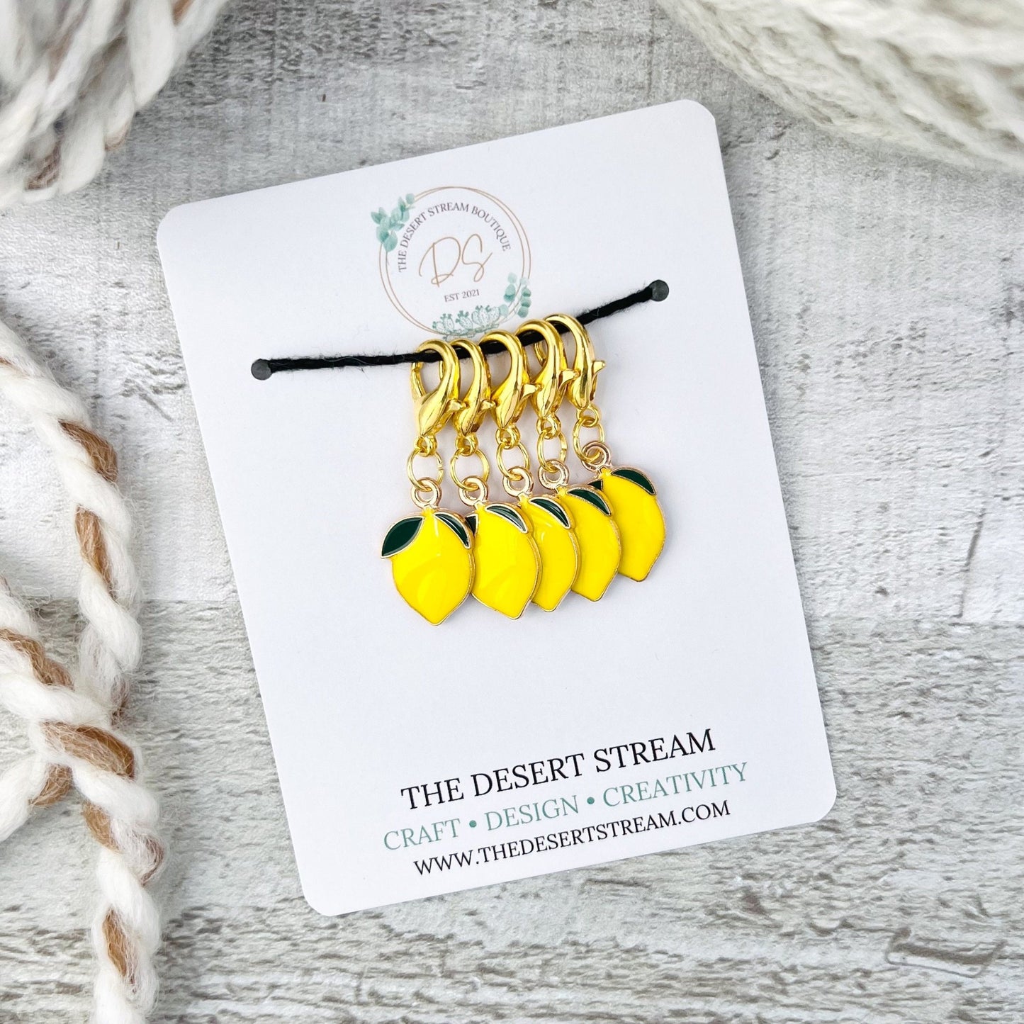 Lemon Stitchers Notions Knitting Set - The Desert Stream Stitch