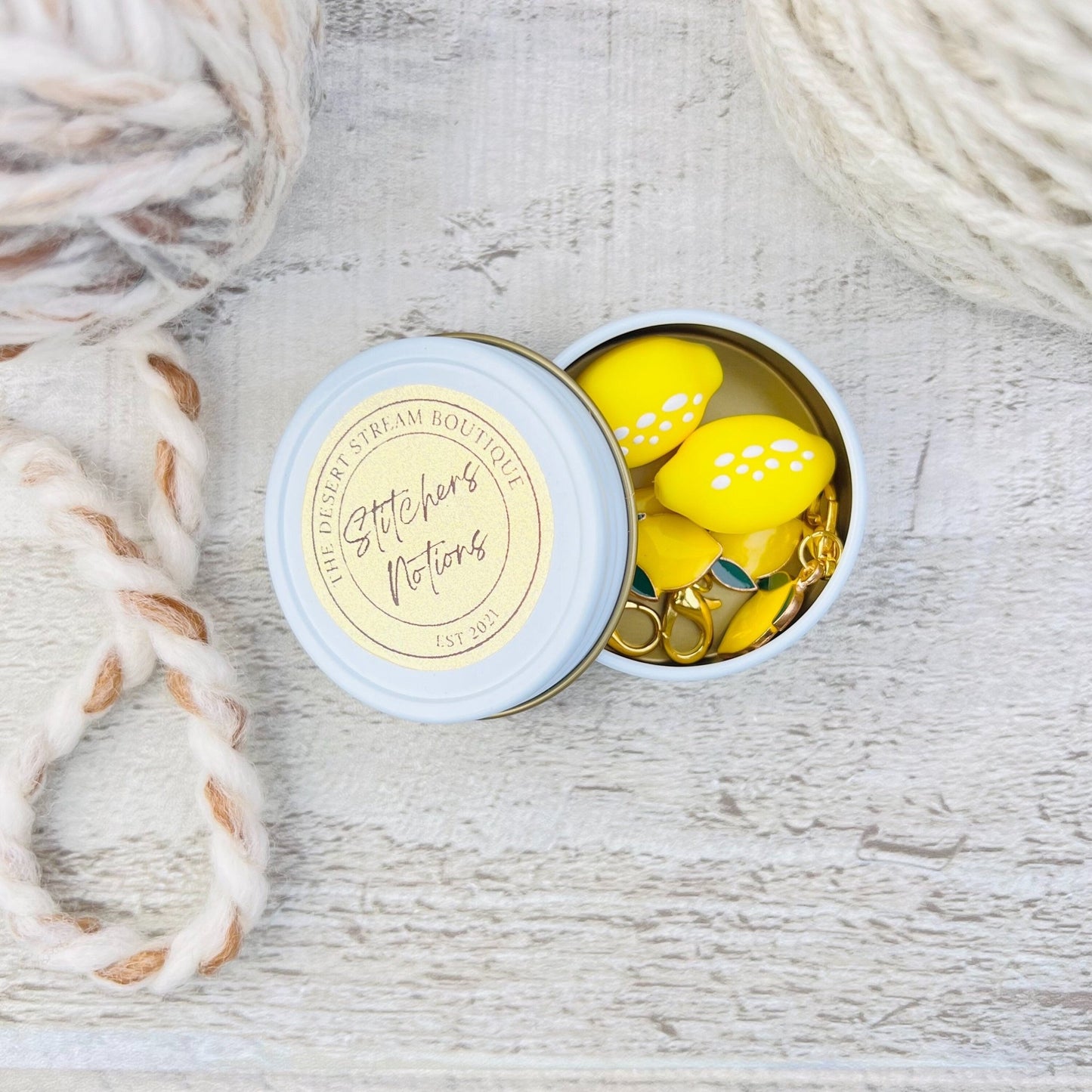 Lemon Stitchers Notions Knitting Set - The Desert Stream Stitch