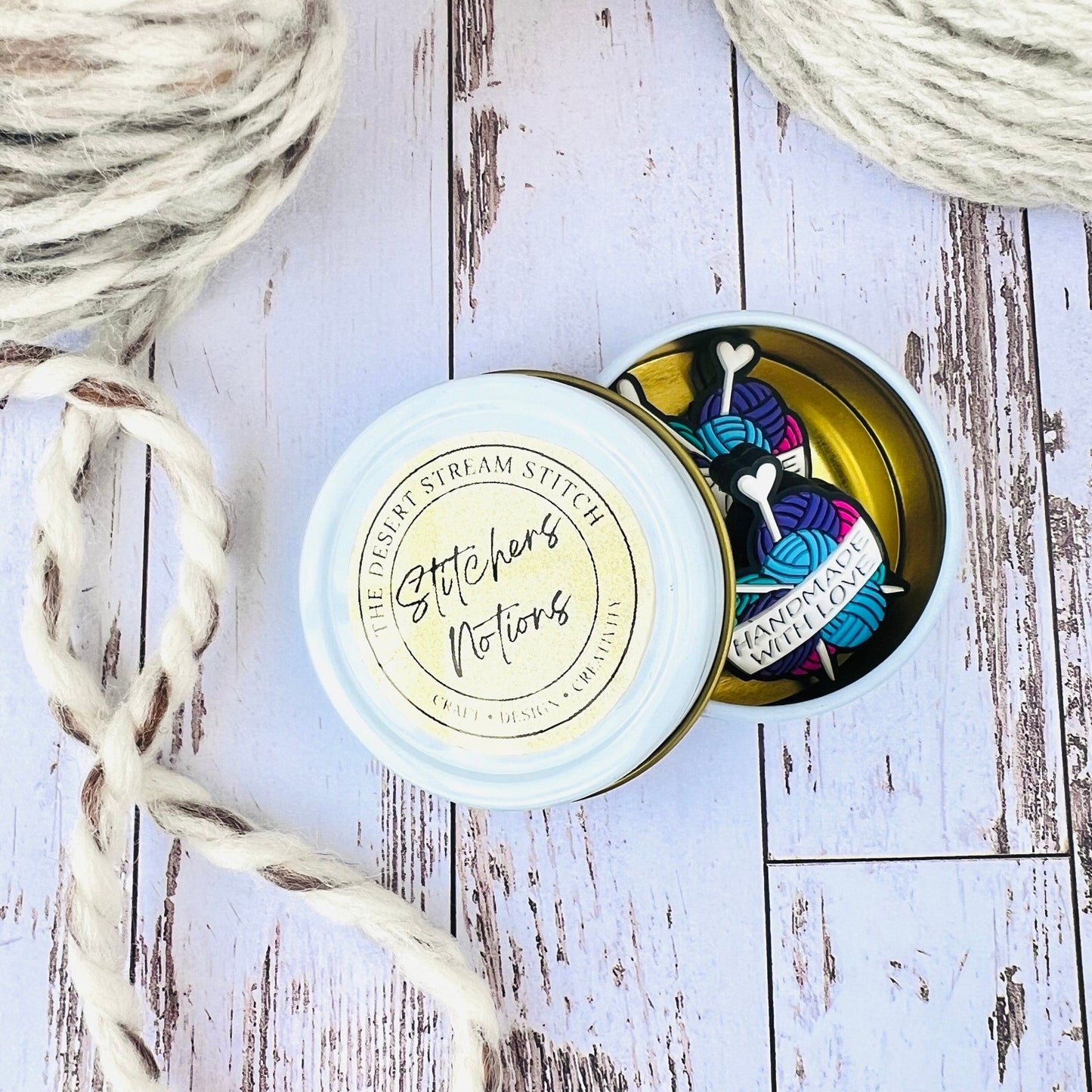 Yarn & Needles Stitch Stoppers Knitting Needle Point Protectors - The Desert Stream Stitch