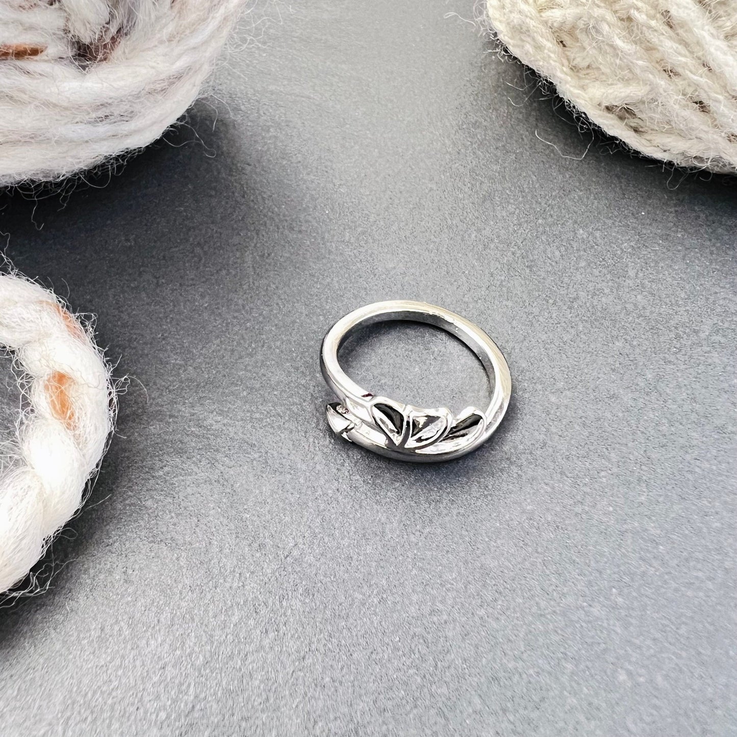 Black Dragon Adjustable Tension Ring - The Desert Stream Stitch