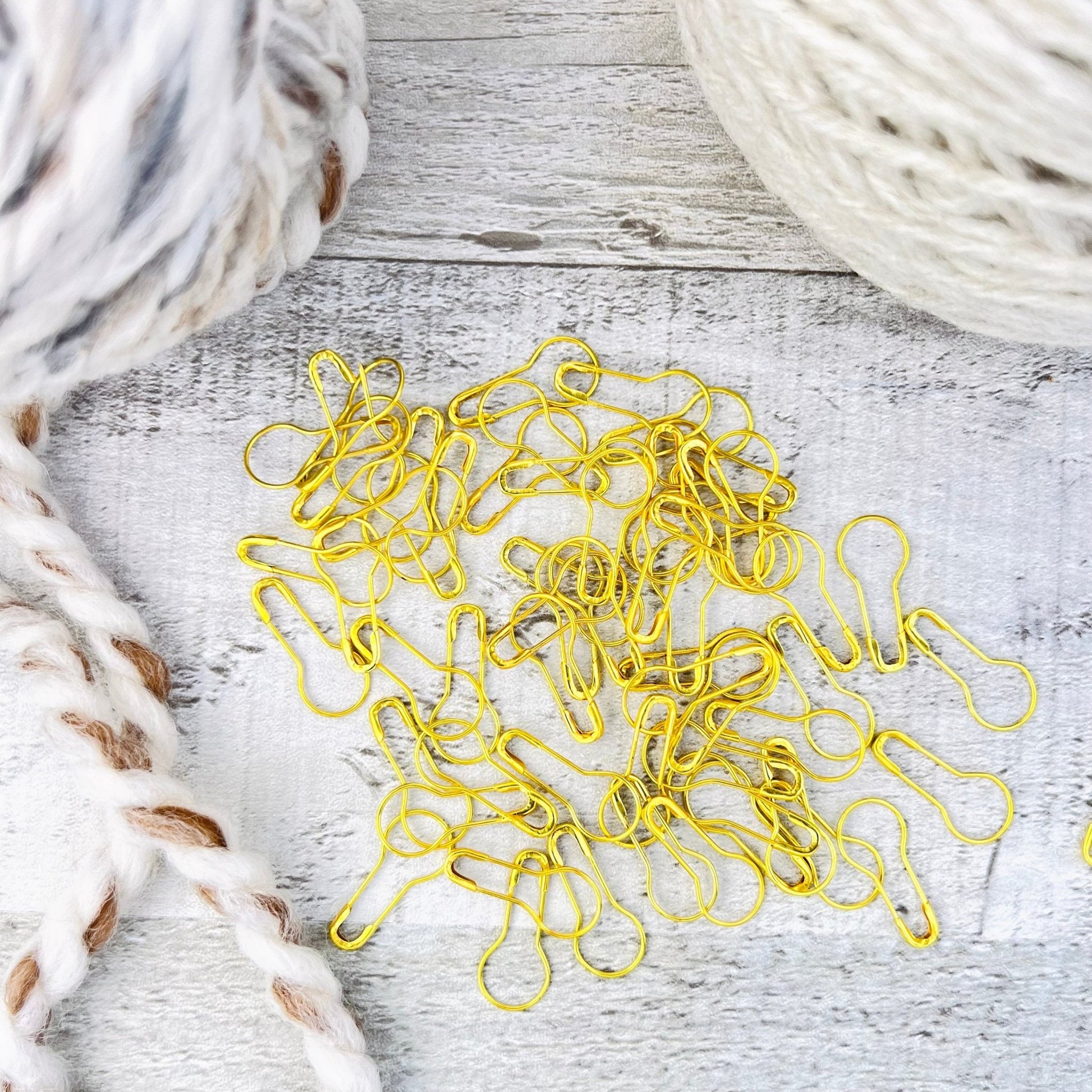 Bulb Stitch Markers Set - Knitting and Crochet - The Desert Stream Stitch