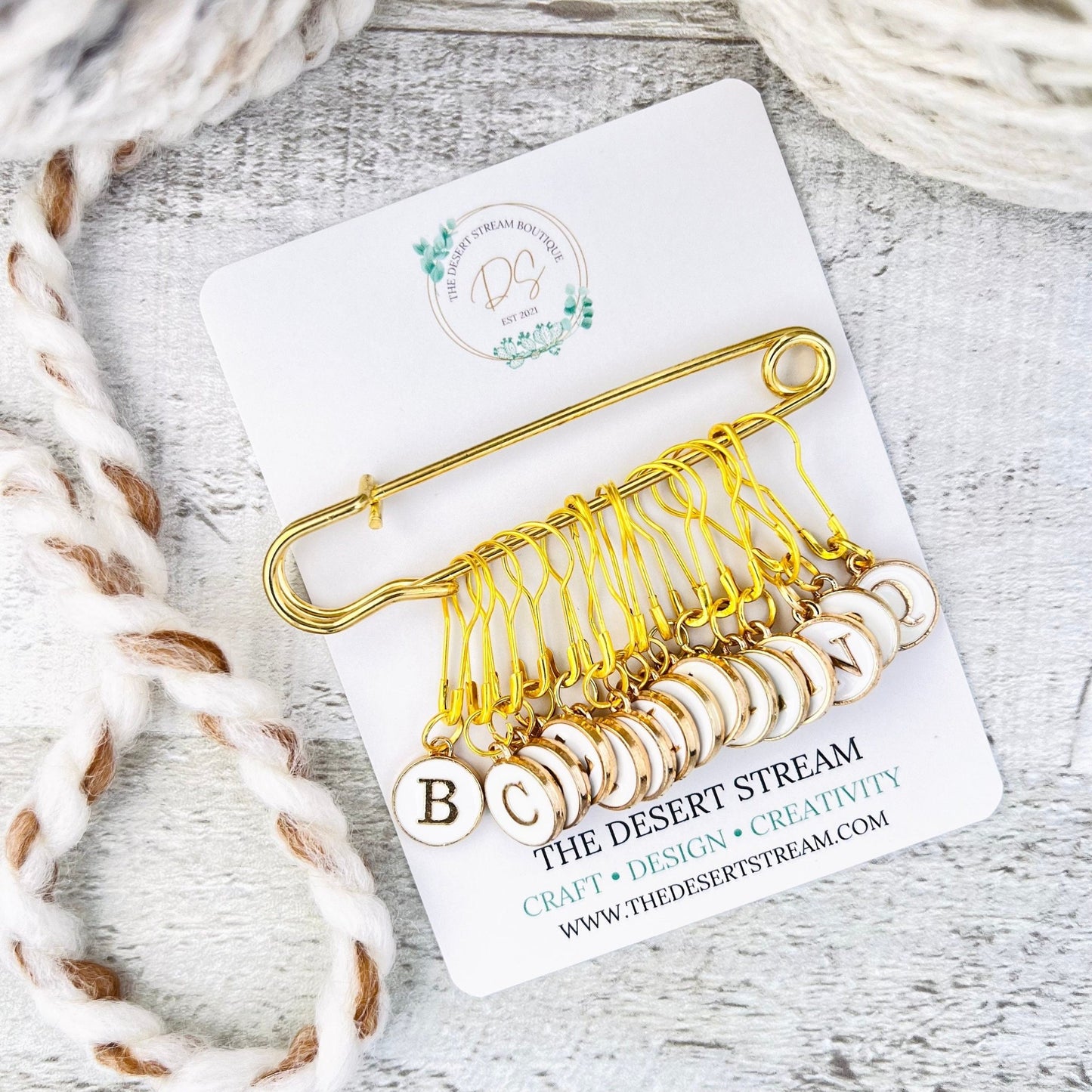 Crochet Hook Size Reminders - The Desert Stream Stitch