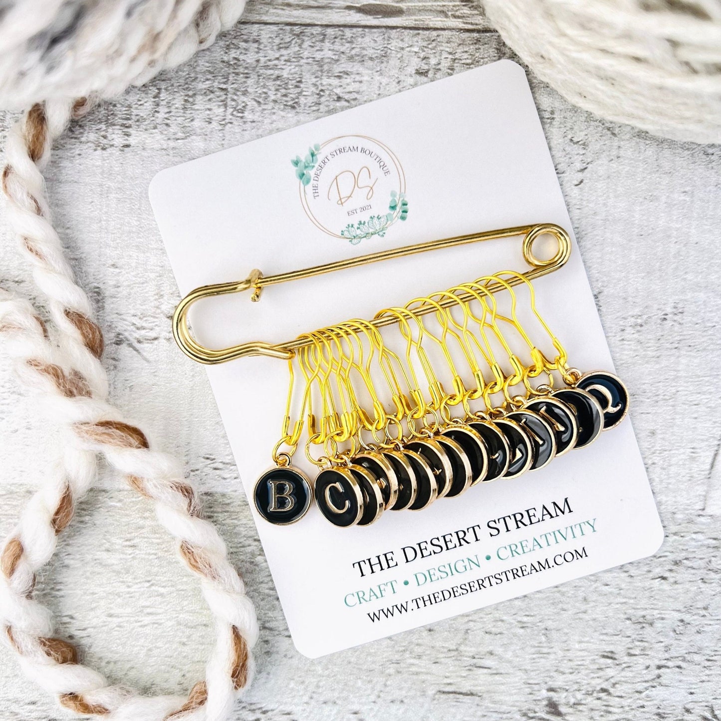 Crochet Hook Size Reminders - The Desert Stream Stitch