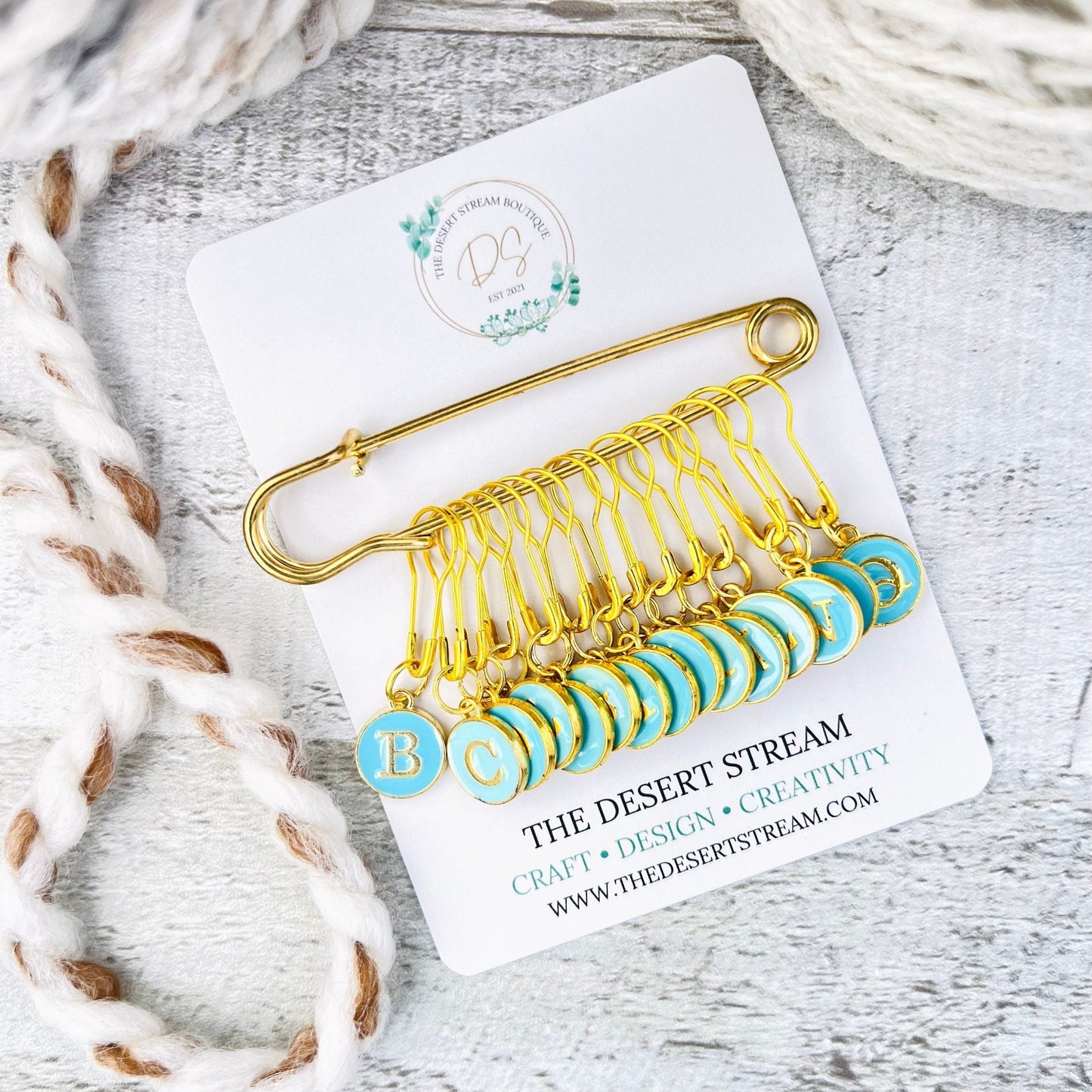 Crochet Hook Size Reminders - The Desert Stream Stitch