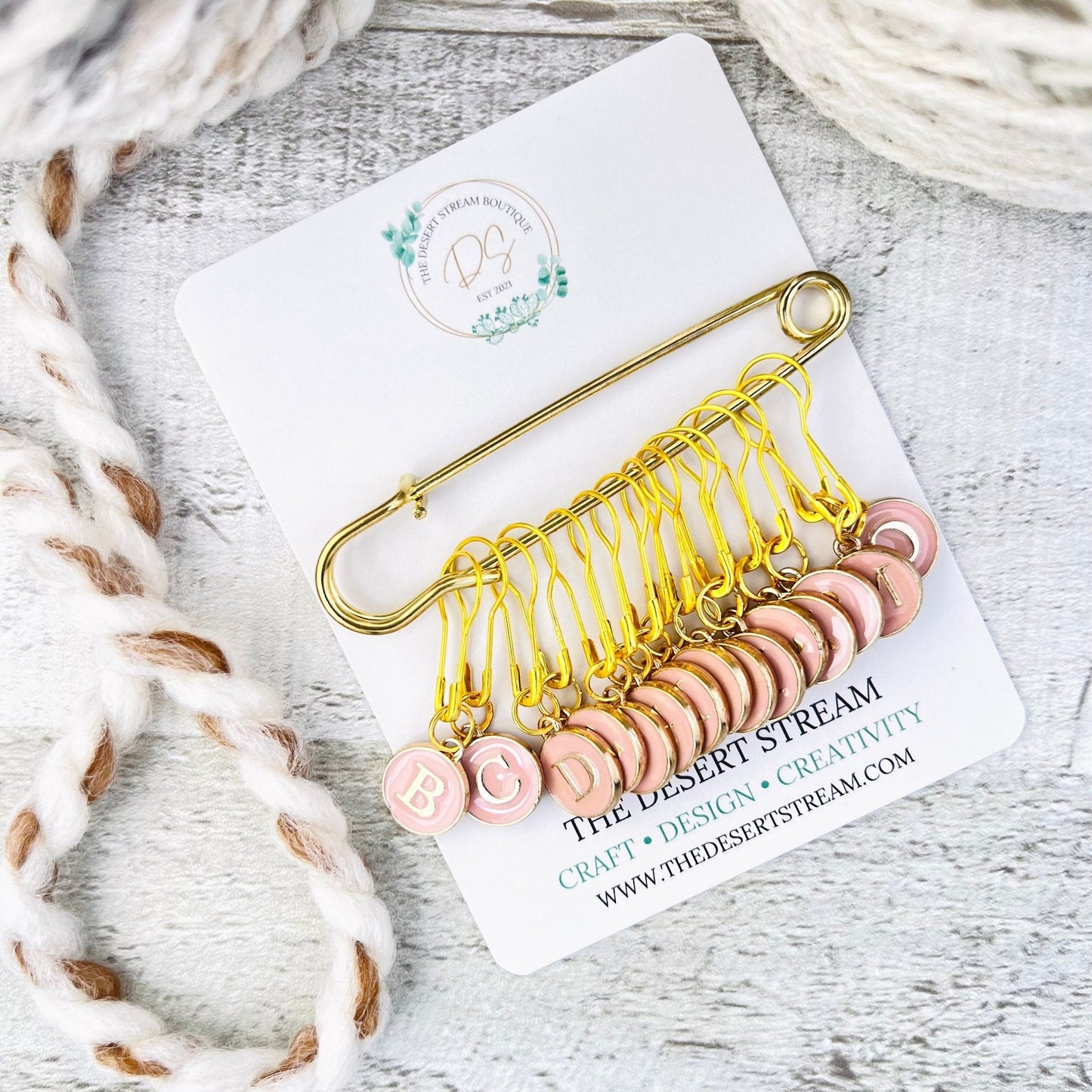 Crochet Hook Size Reminders - The Desert Stream Stitch