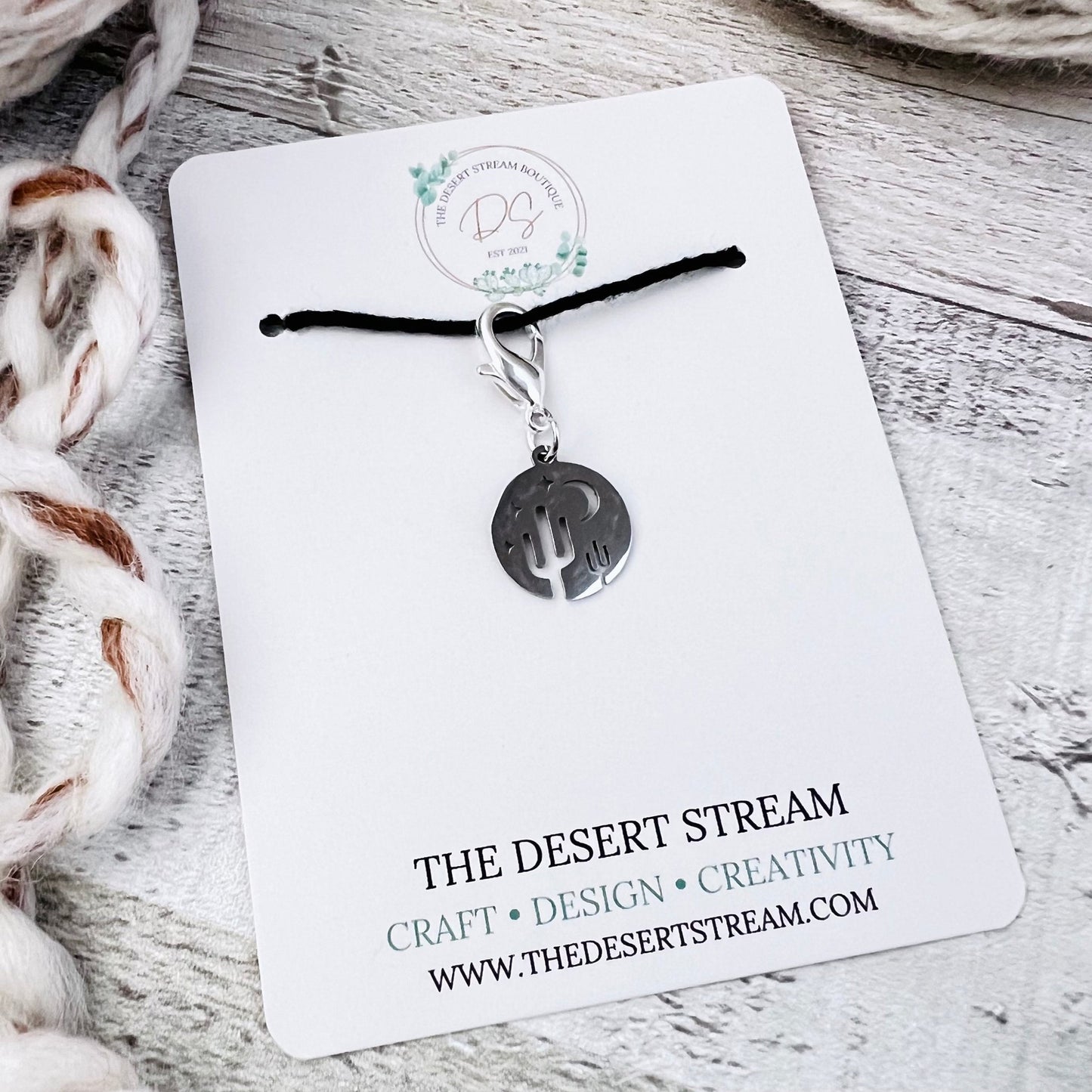 Desert Sky Stitch Marker - The Desert Stream Stitch