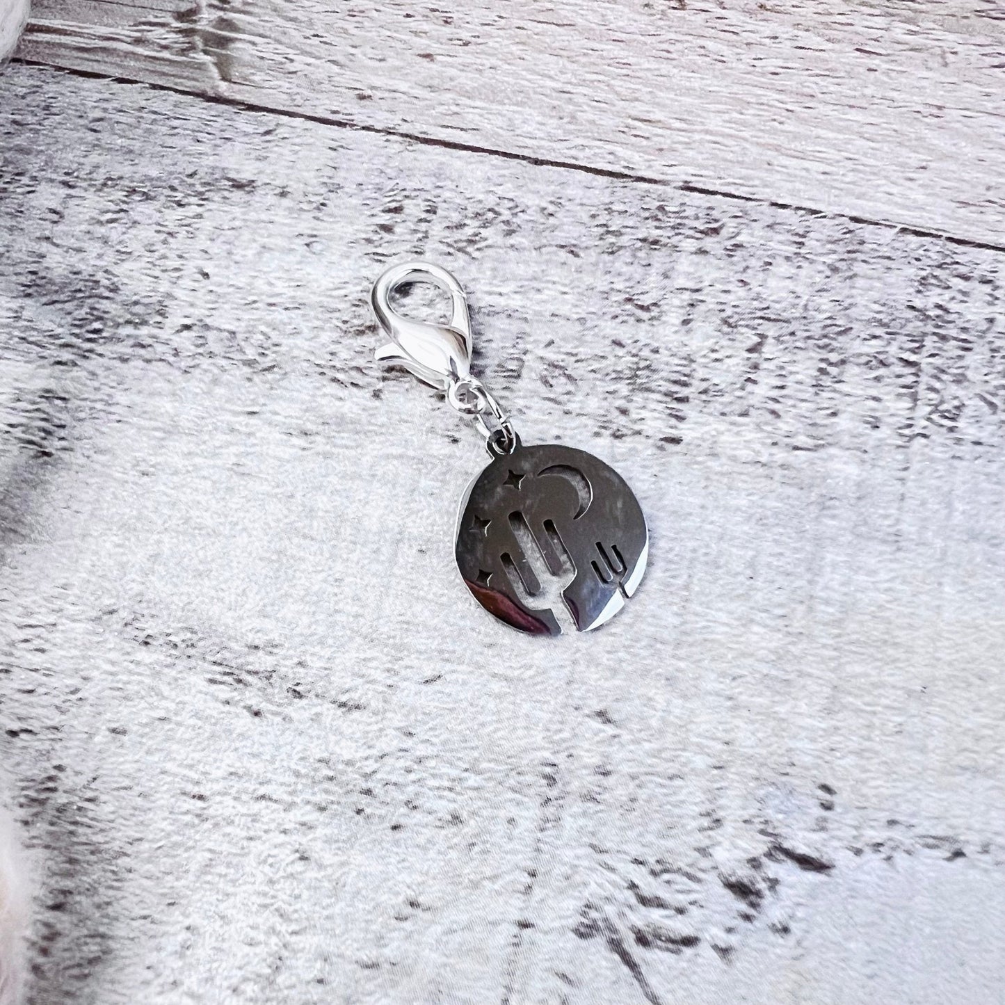 Desert Sky Stitch Marker - The Desert Stream Stitch