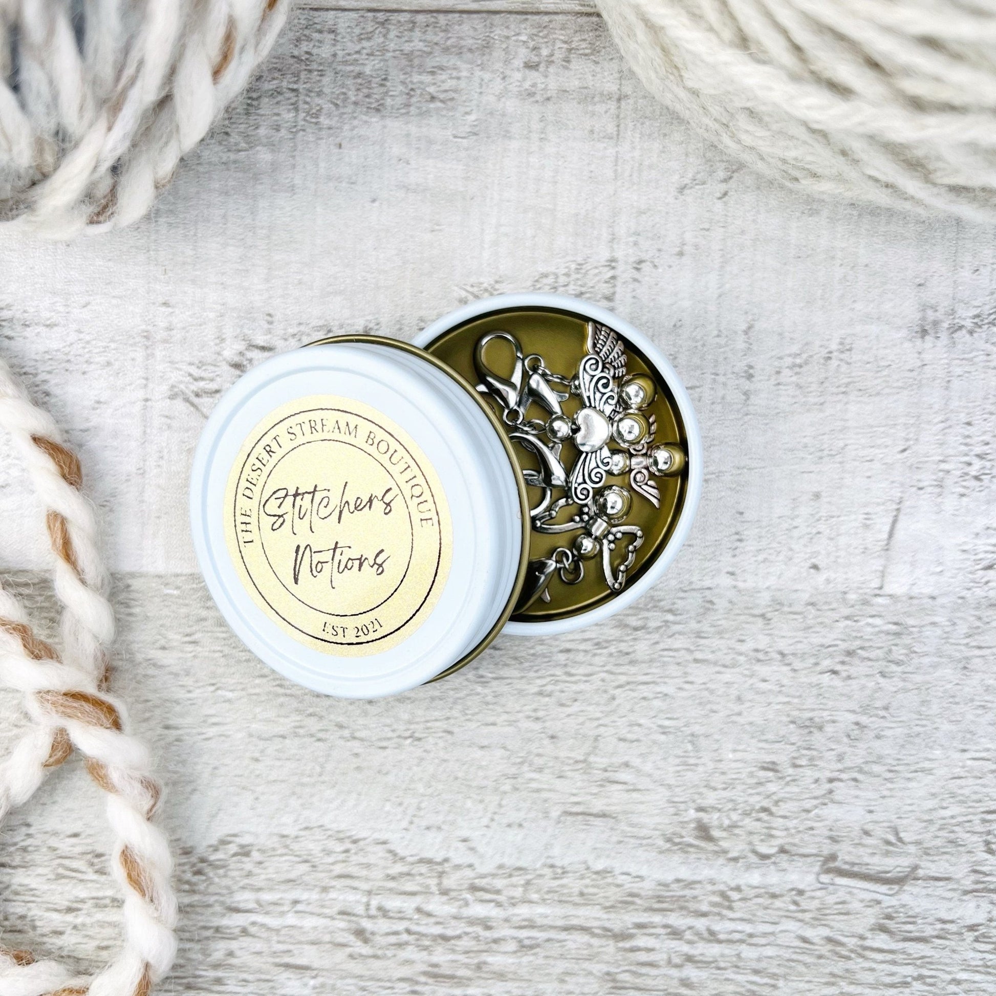 Fairy Stitch Markers Set - Knitting and Crochet - The Desert Stream Stitch