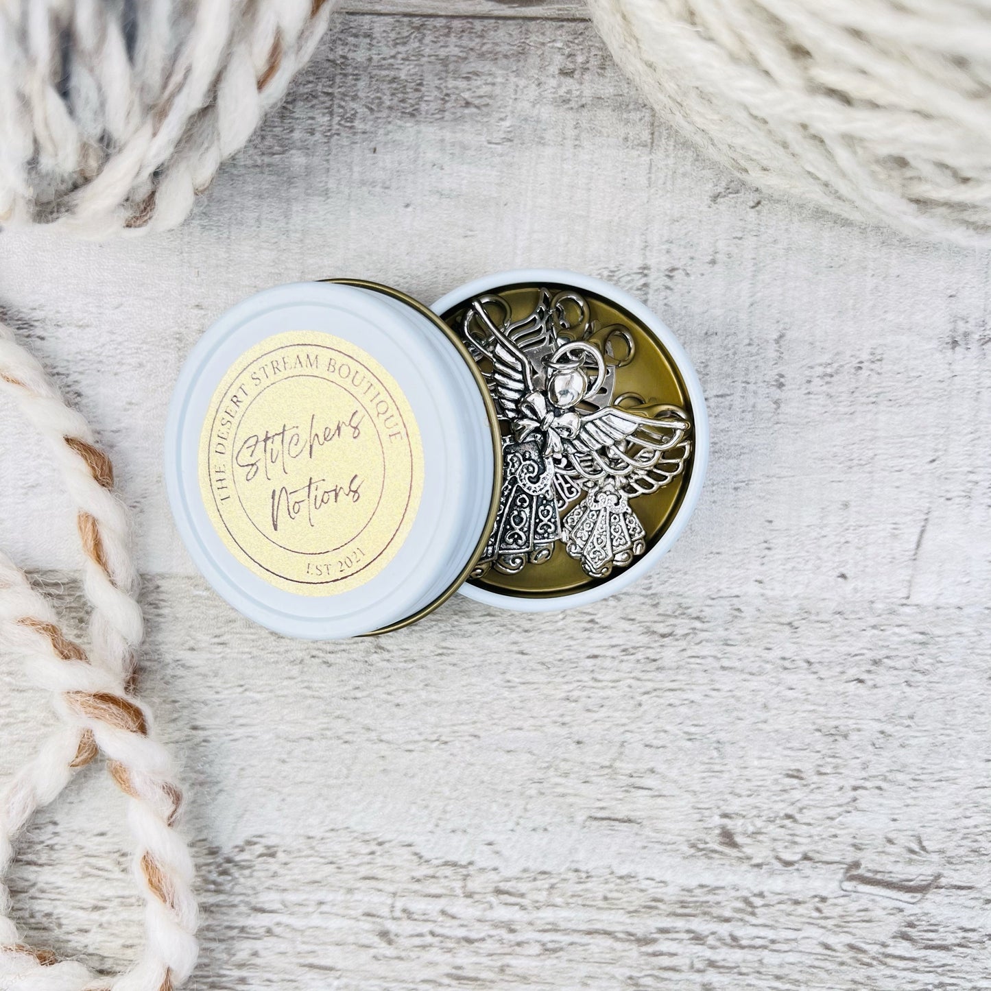 Angel Wings Stitch Markers Set - Knitting and Crochet