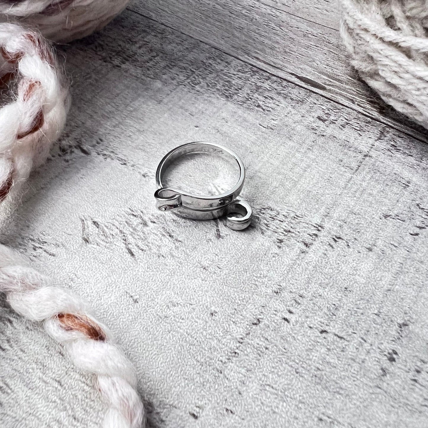 Loop Adjustable Tension Ring - The Desert Stream Stitch
