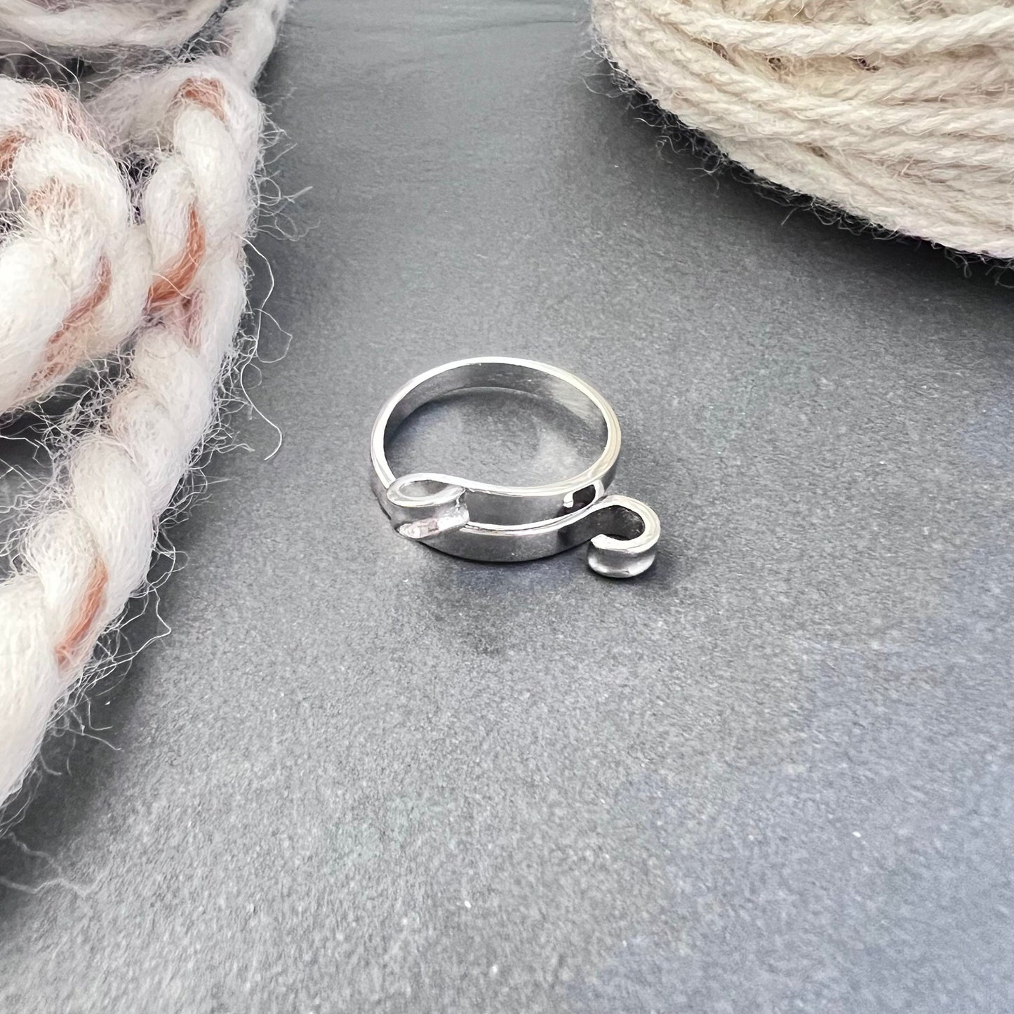 Loop Adjustable Tension Ring - The Desert Stream Stitch