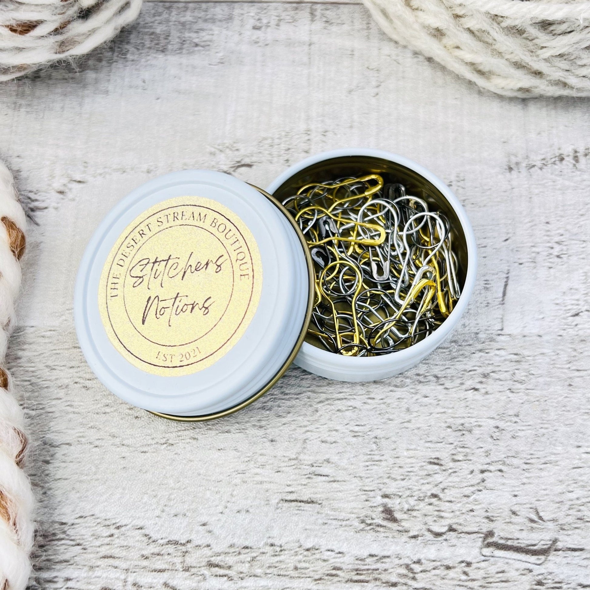 Mixed Bulb Stitch Markers Set - Knitting and Crochet - The Desert Stream Stitch