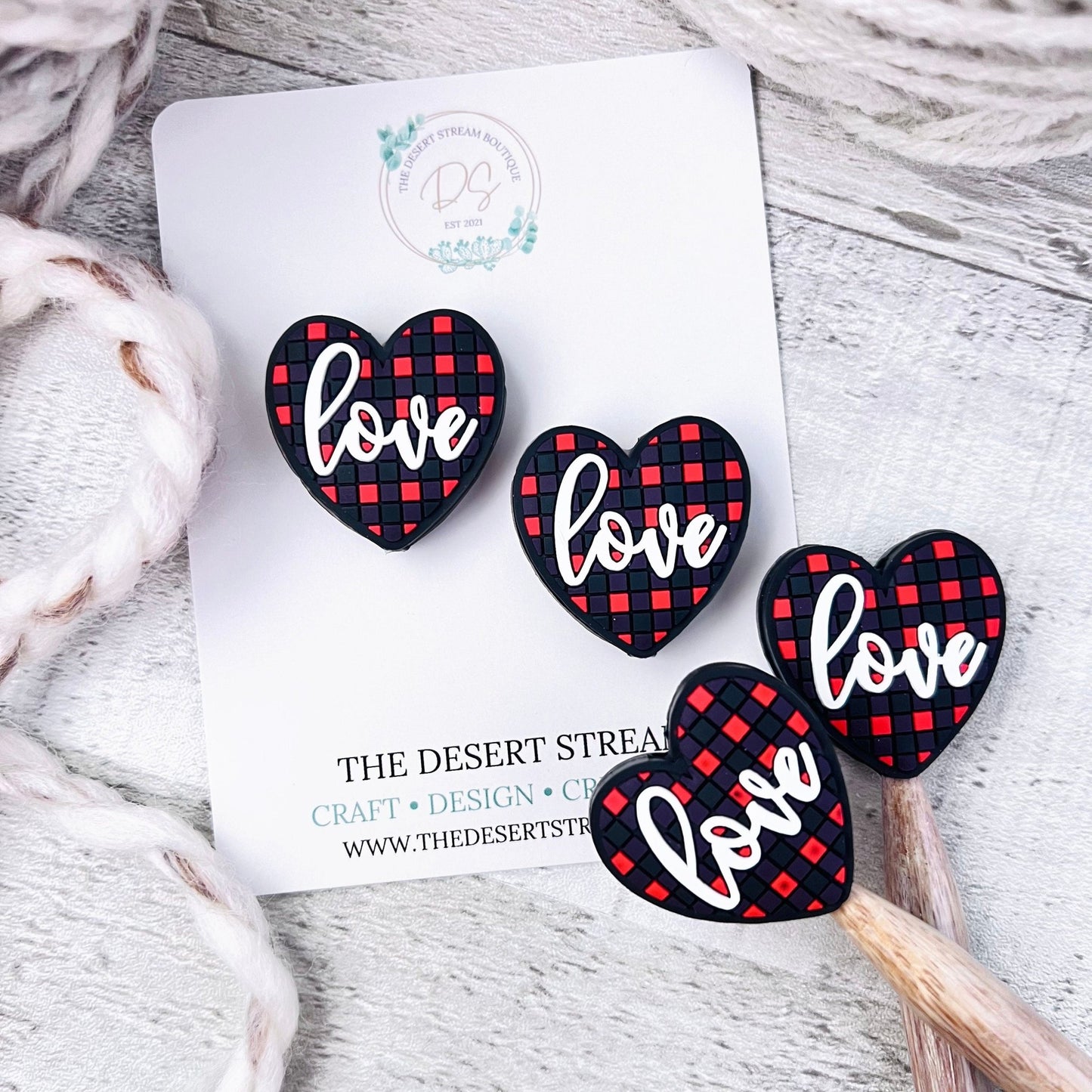 Plaid Love Stitch Stoppers - The Desert Stream Stitch