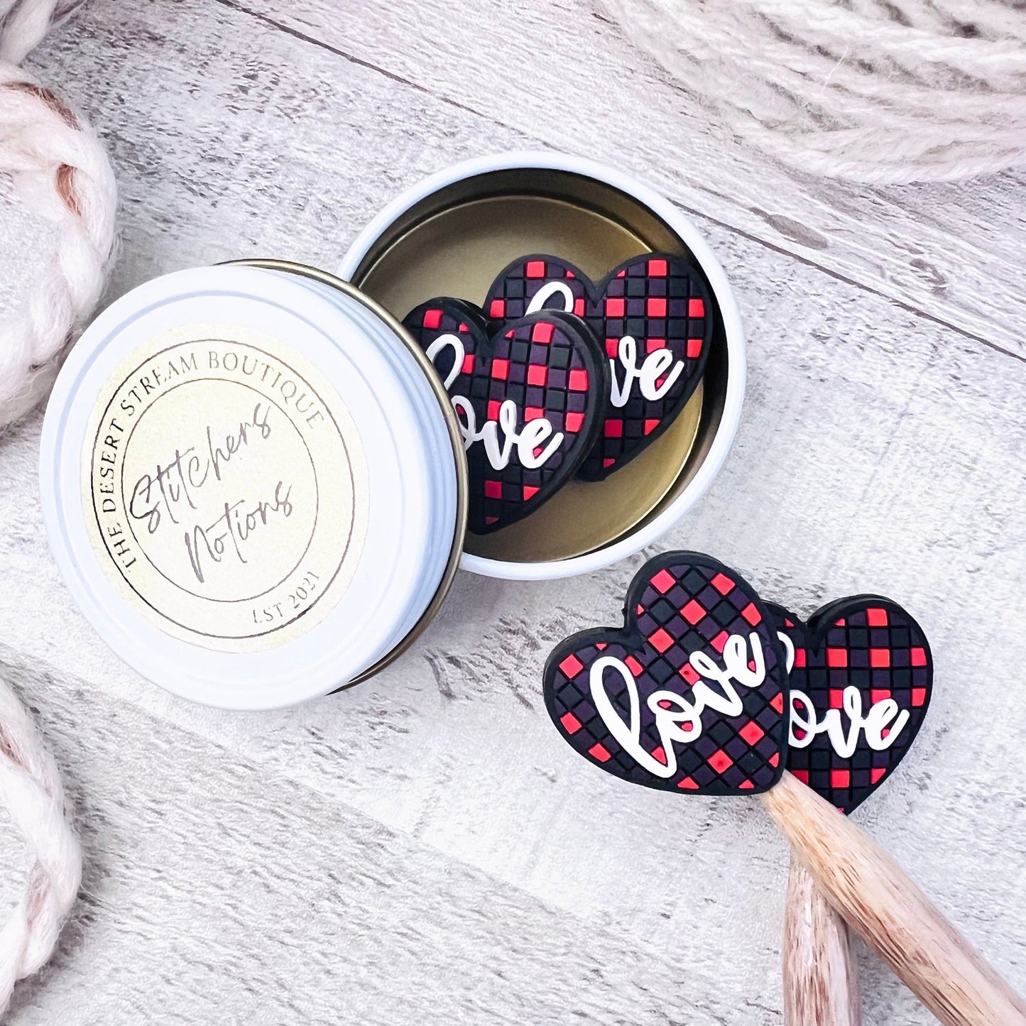 Plaid Love Stitch Stoppers - The Desert Stream Stitch