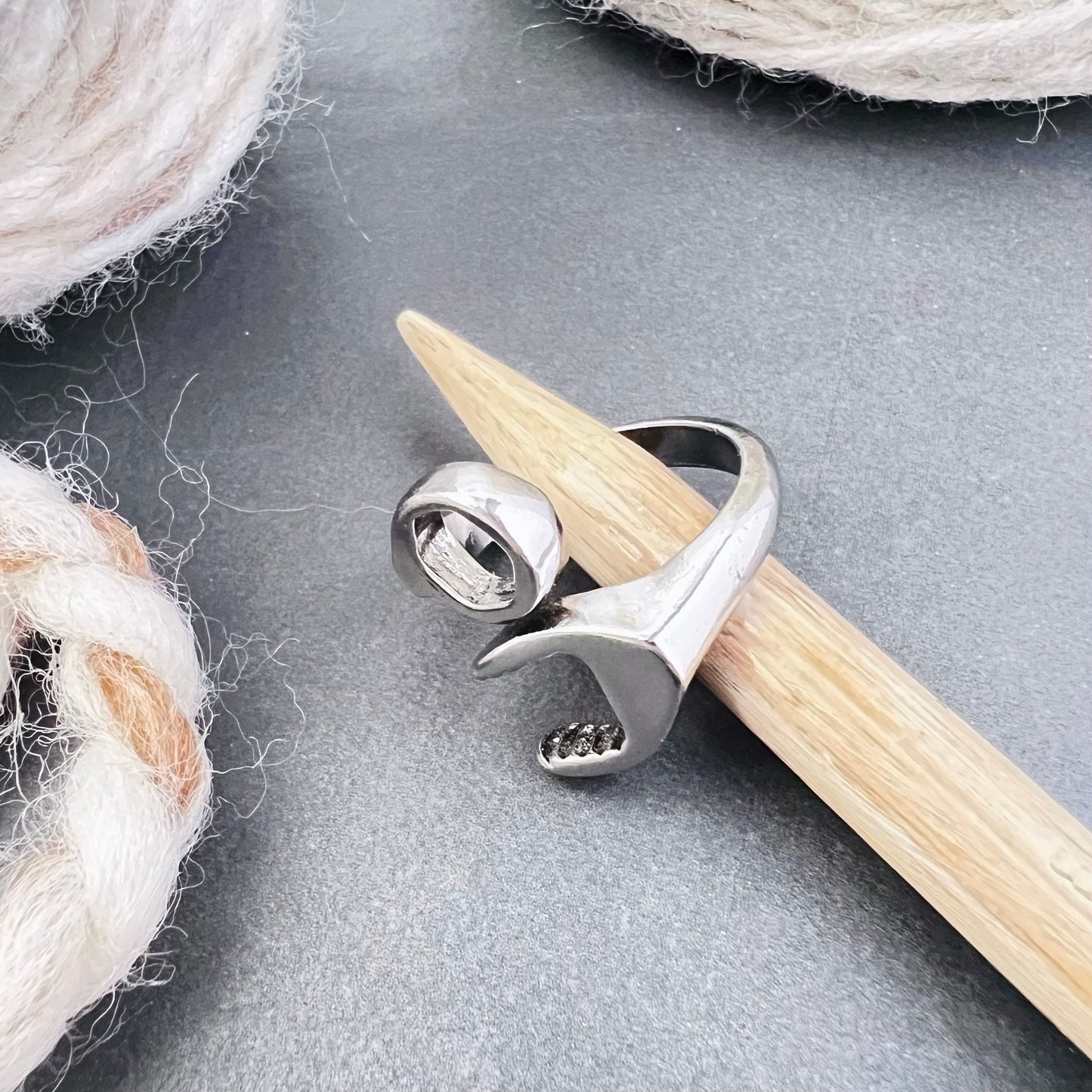 Wrench Adjustable Tension Ring - The Desert Stream Stitch