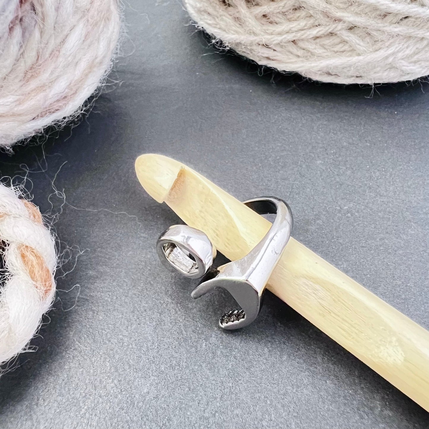 Wrench Adjustable Tension Ring - The Desert Stream Stitch