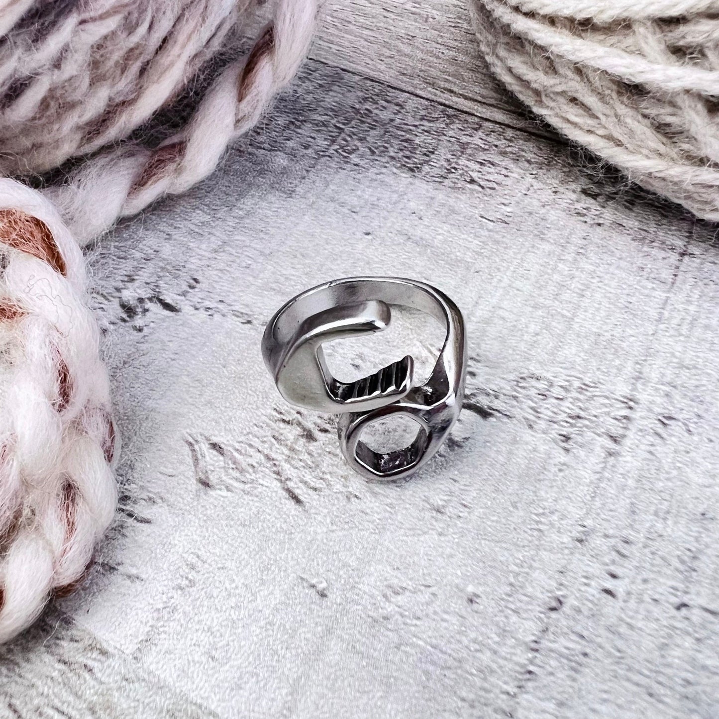 Wrench Adjustable Tension Ring - The Desert Stream Stitch