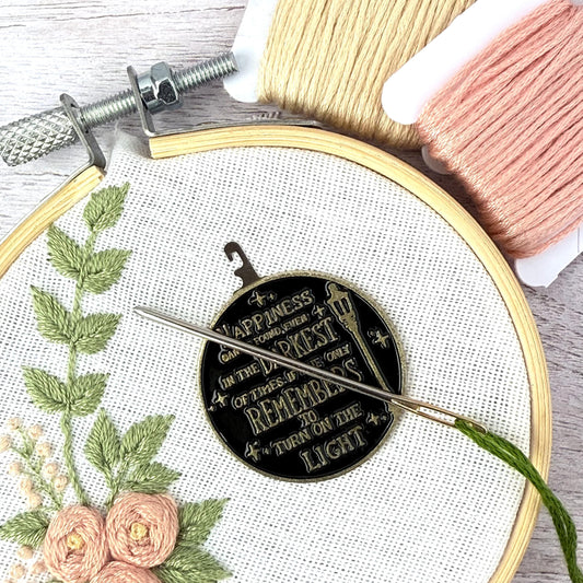 Light Magnetic Needle Minder – Threader Tool - cross stitch
