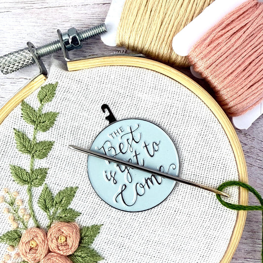 The Best Magnetic Needle Minder – Threader Tool - cross stitch