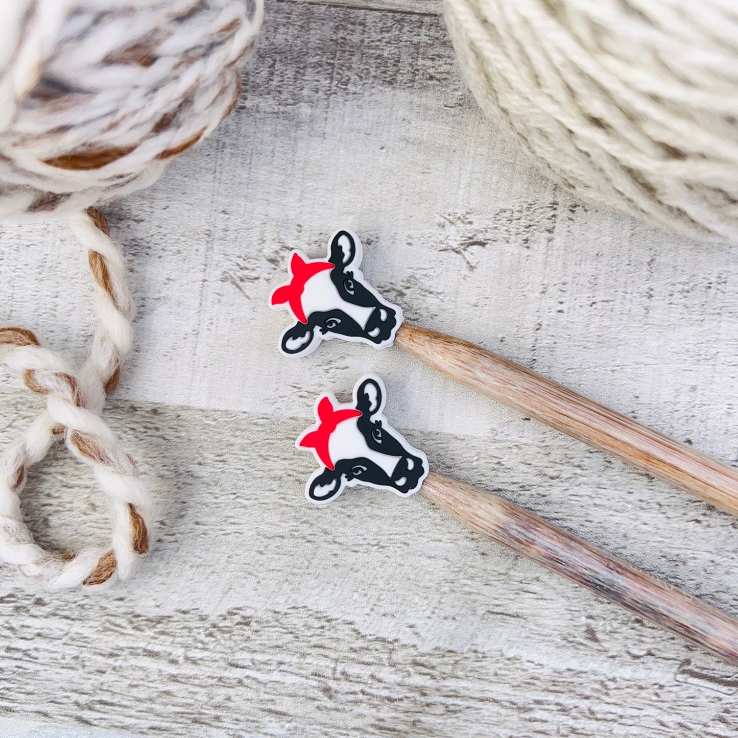Cow Stitchers Notions Knitting Set - The Desert Stream Stitch