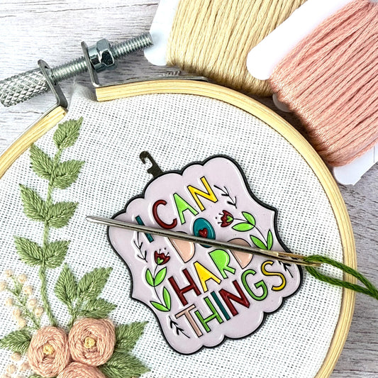 I Can Magnetic Needle Minder – Threader Tool - cross stitch