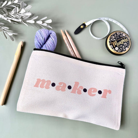 Maker Notions Project Zip Ba - The Desert Stream Stitch