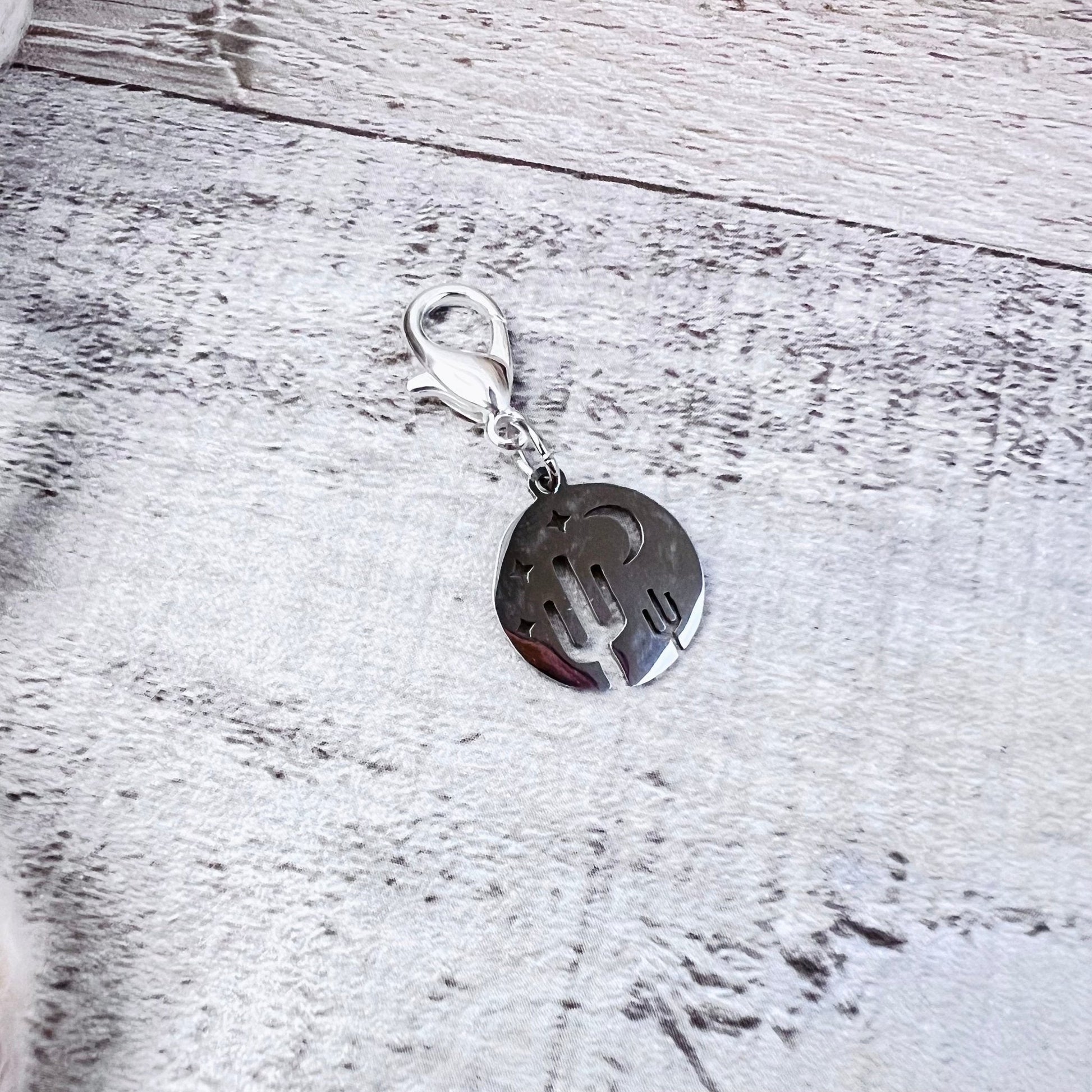 Desert Sky Stitch Marker - The Desert Stream Stitch