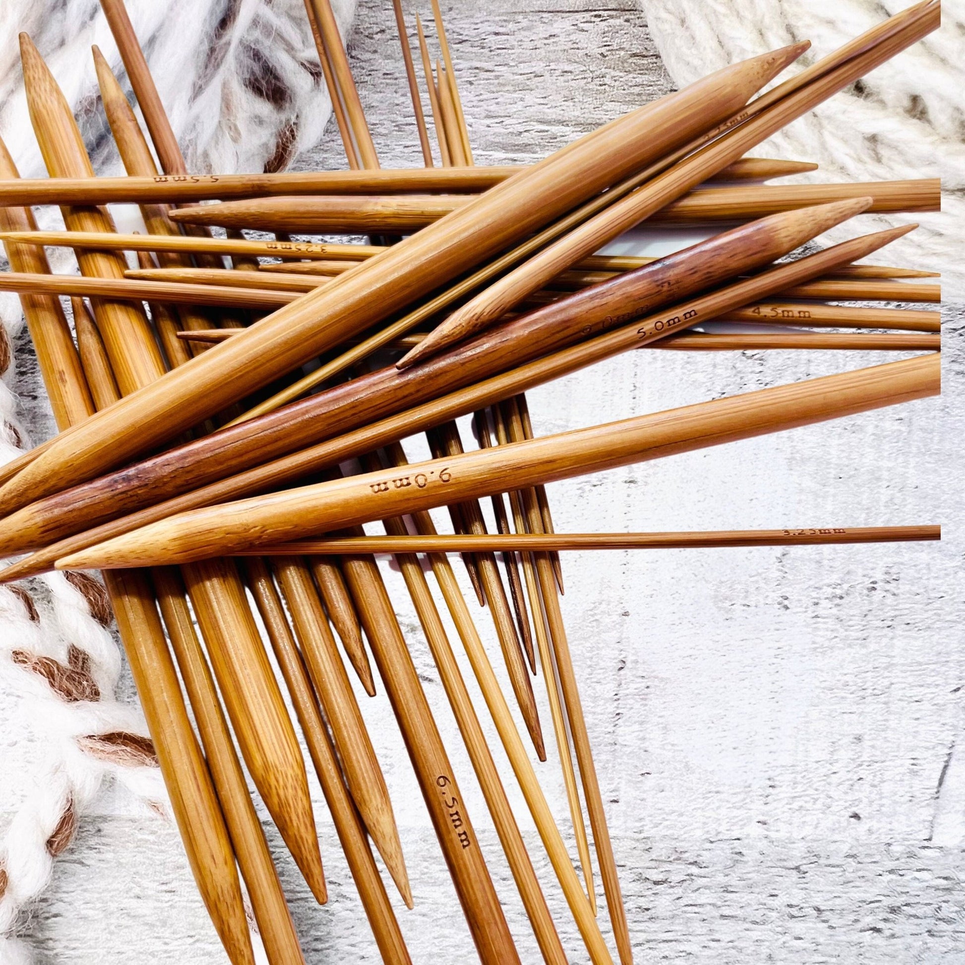 Double Point Knitting Needles - Set of 2 - The Desert Stream Stitch
