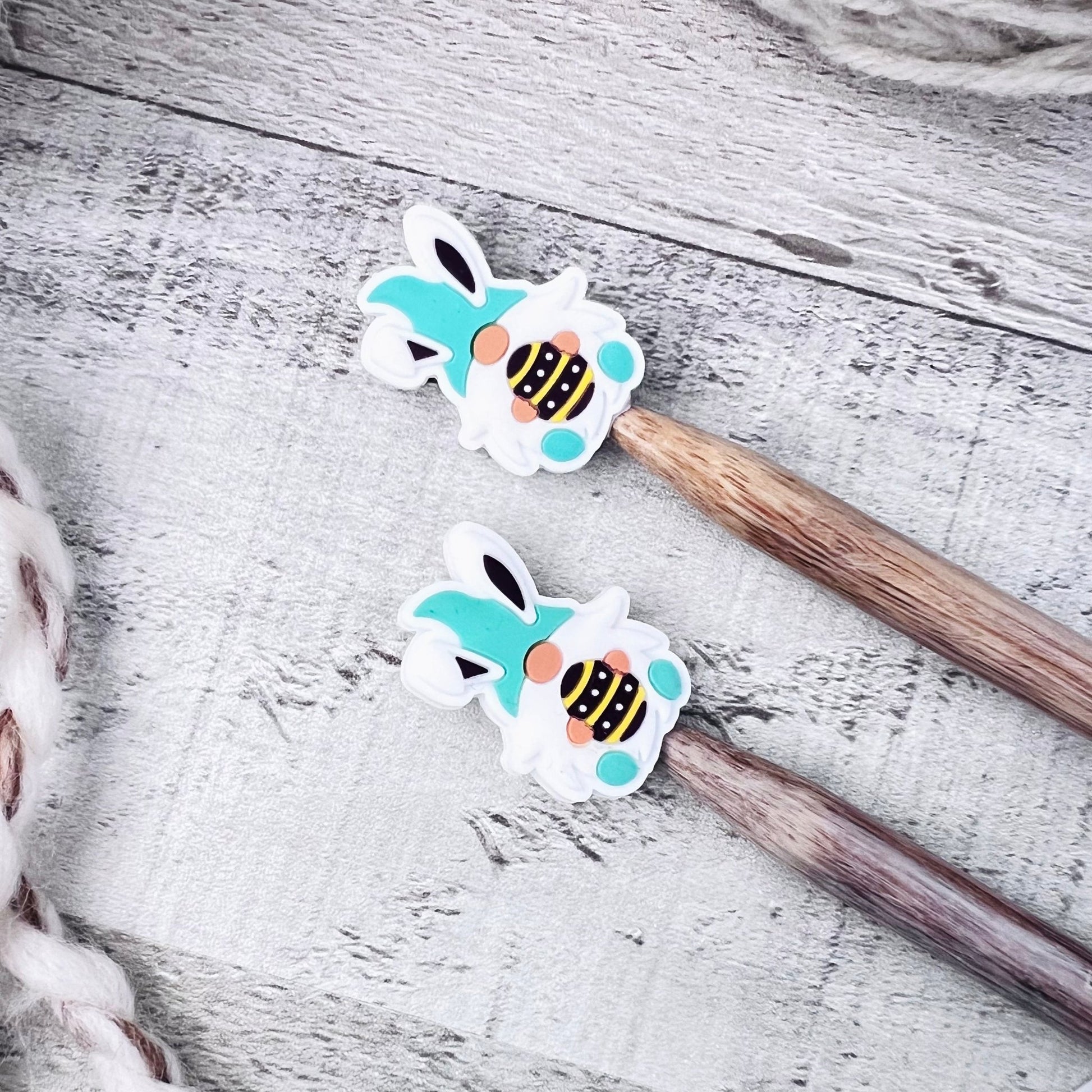 Easter Egg Gnome Stitch Stoppers - The Desert Stream Stitch