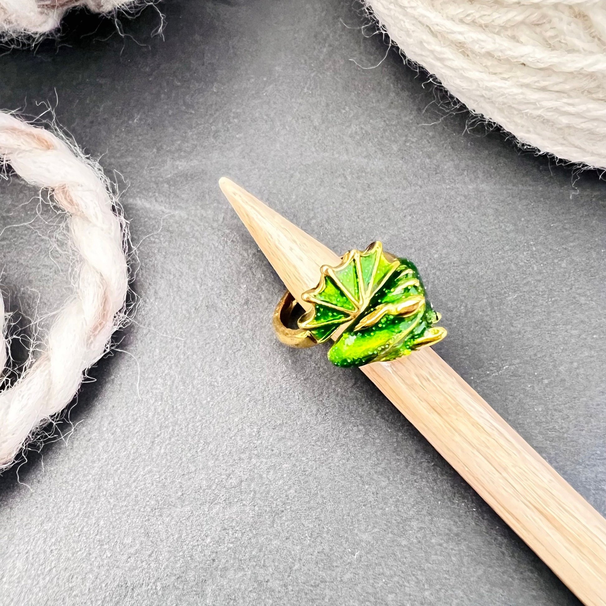 Fantasy Dragon Adjustable Tension Ring - The Desert Stream Stitch