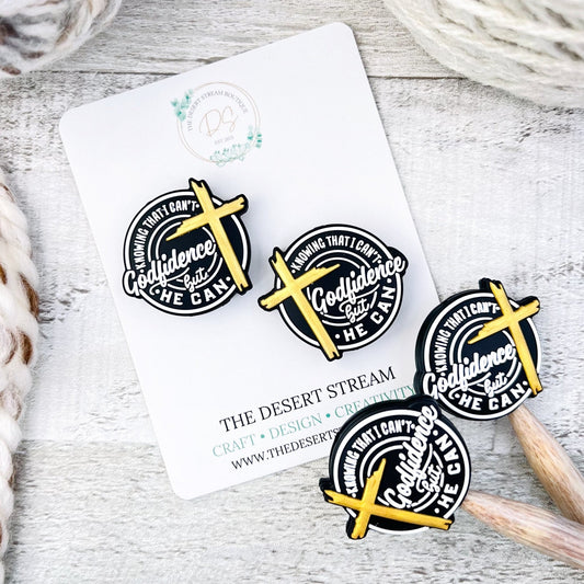 Godfidence Stitch Stoppers Knitting Needle Point Protectors - The Desert Stream Stitch