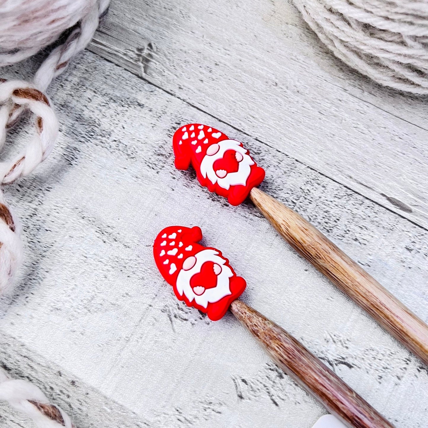 Heart Gnome Stitch Stoppers - The Desert Stream Stitch