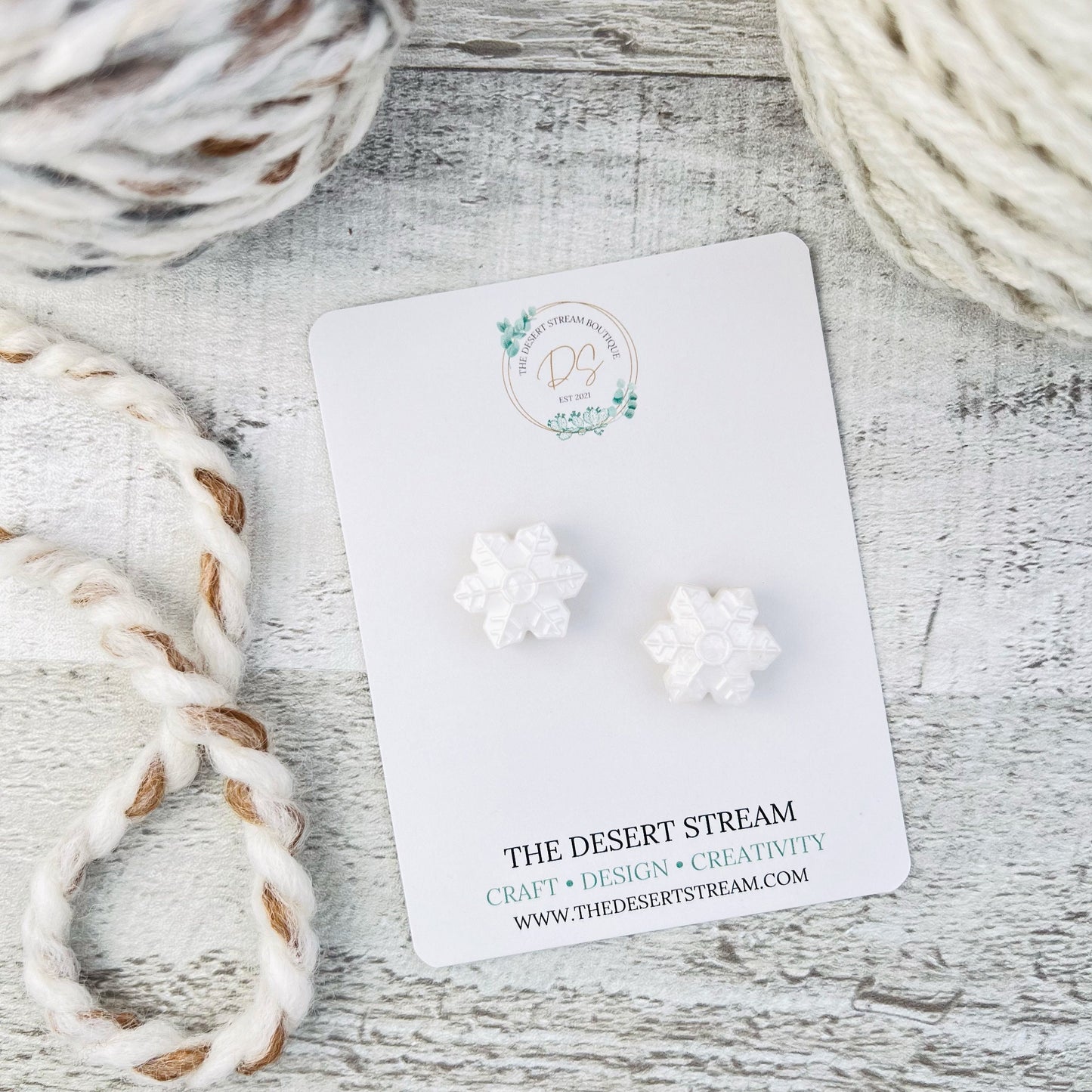 Snowflake Stitch Stoppers Knitting Needle Point Protectors