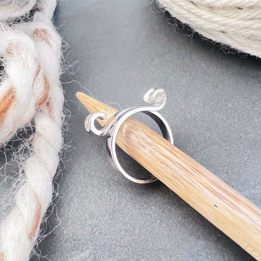 Loop Adjustable Tension Ring - The Desert Stream Stitch