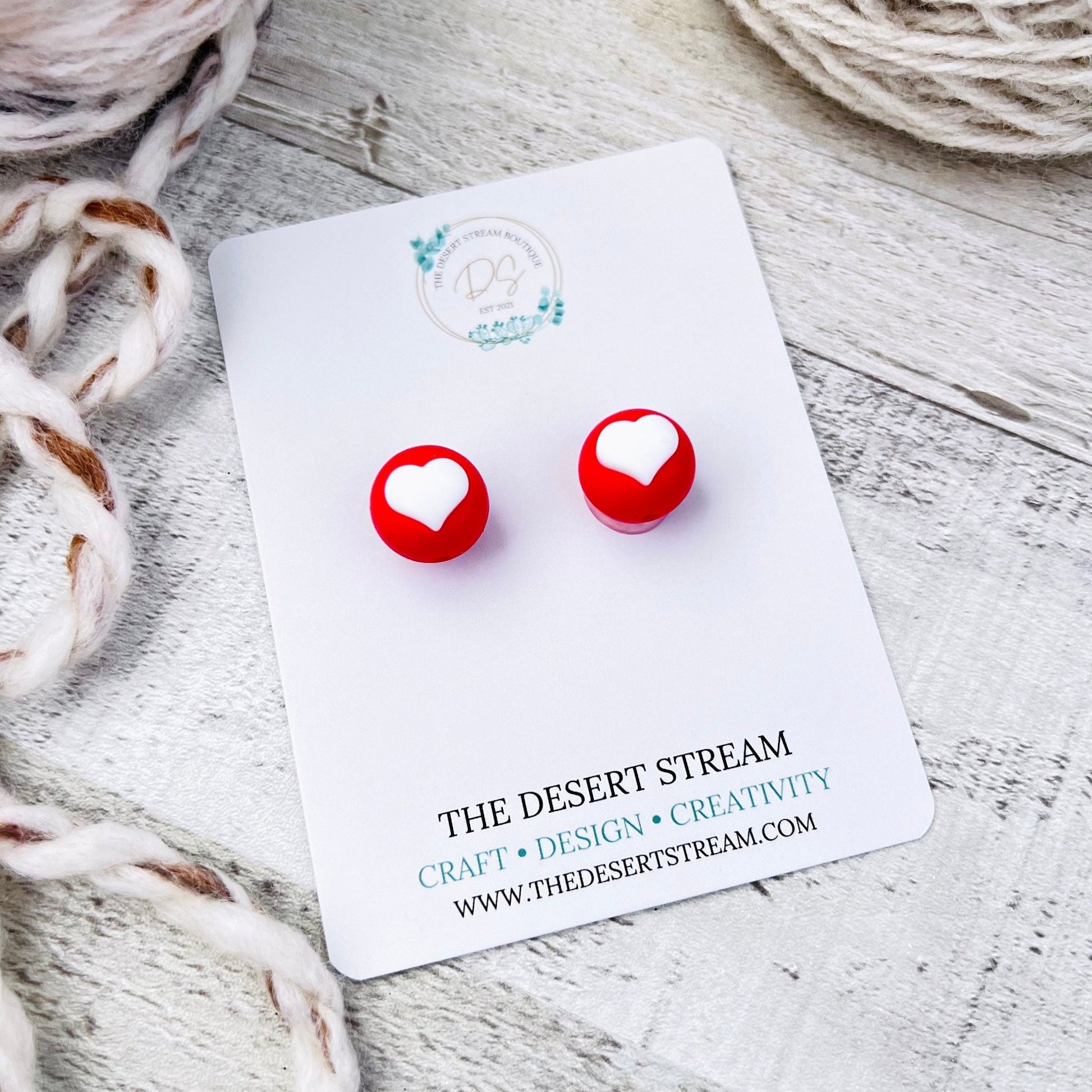 Love Hearts Stitch Stoppers - The Desert Stream Stitch