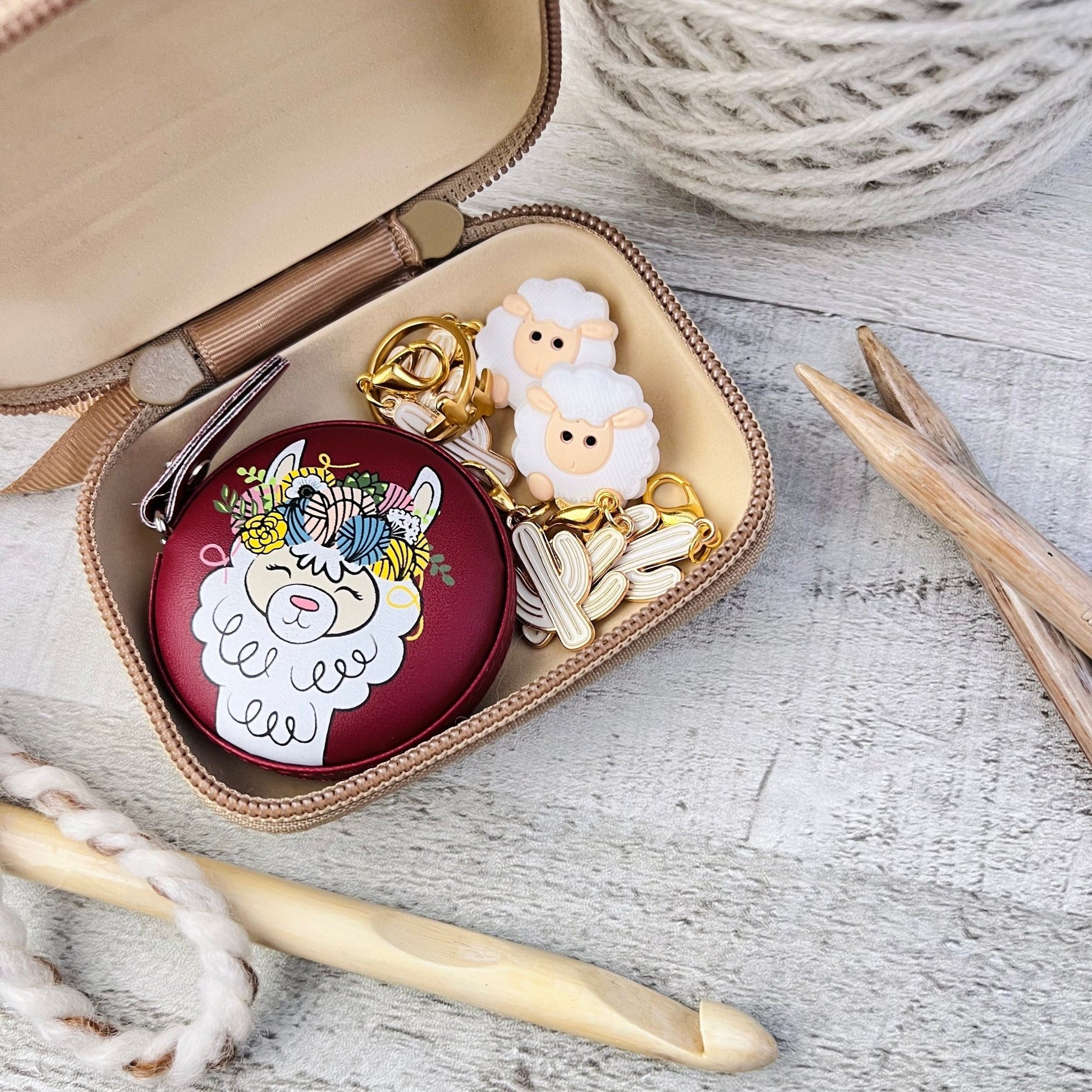 Notions Accessories Case - The Desert Stream Stitch