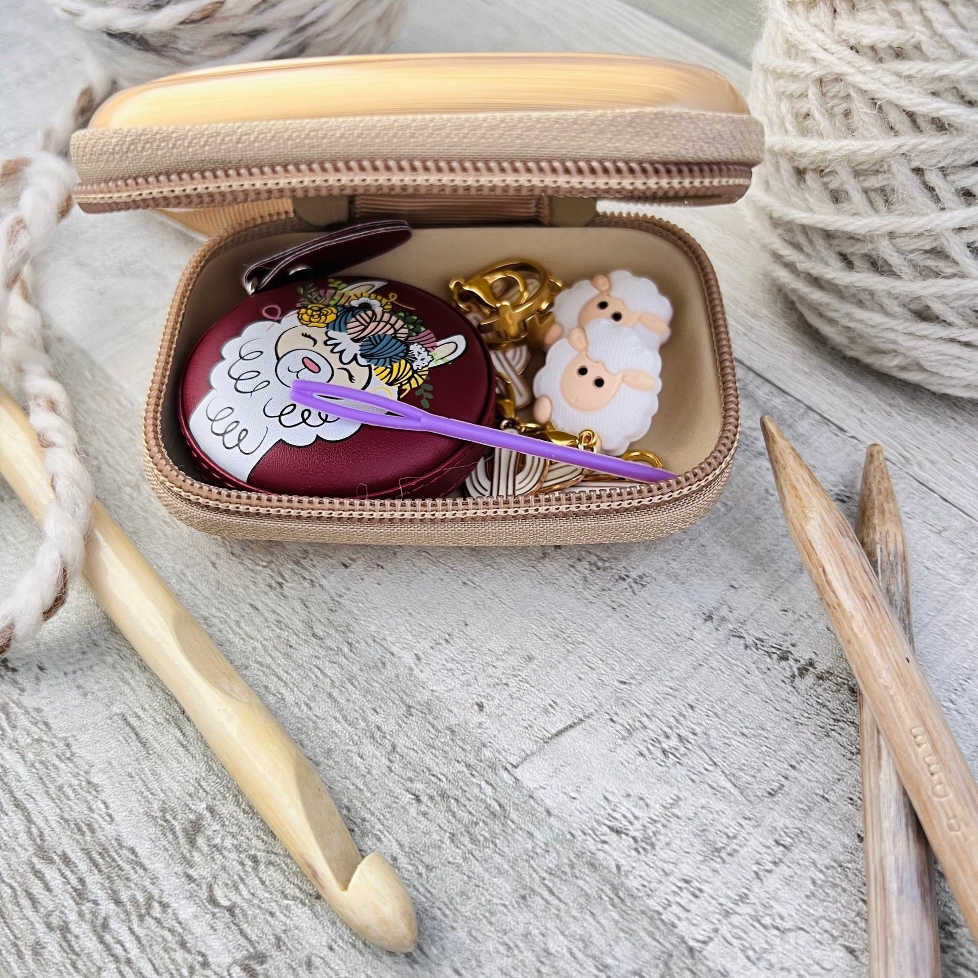 Notions Accessories Case - The Desert Stream Stitch