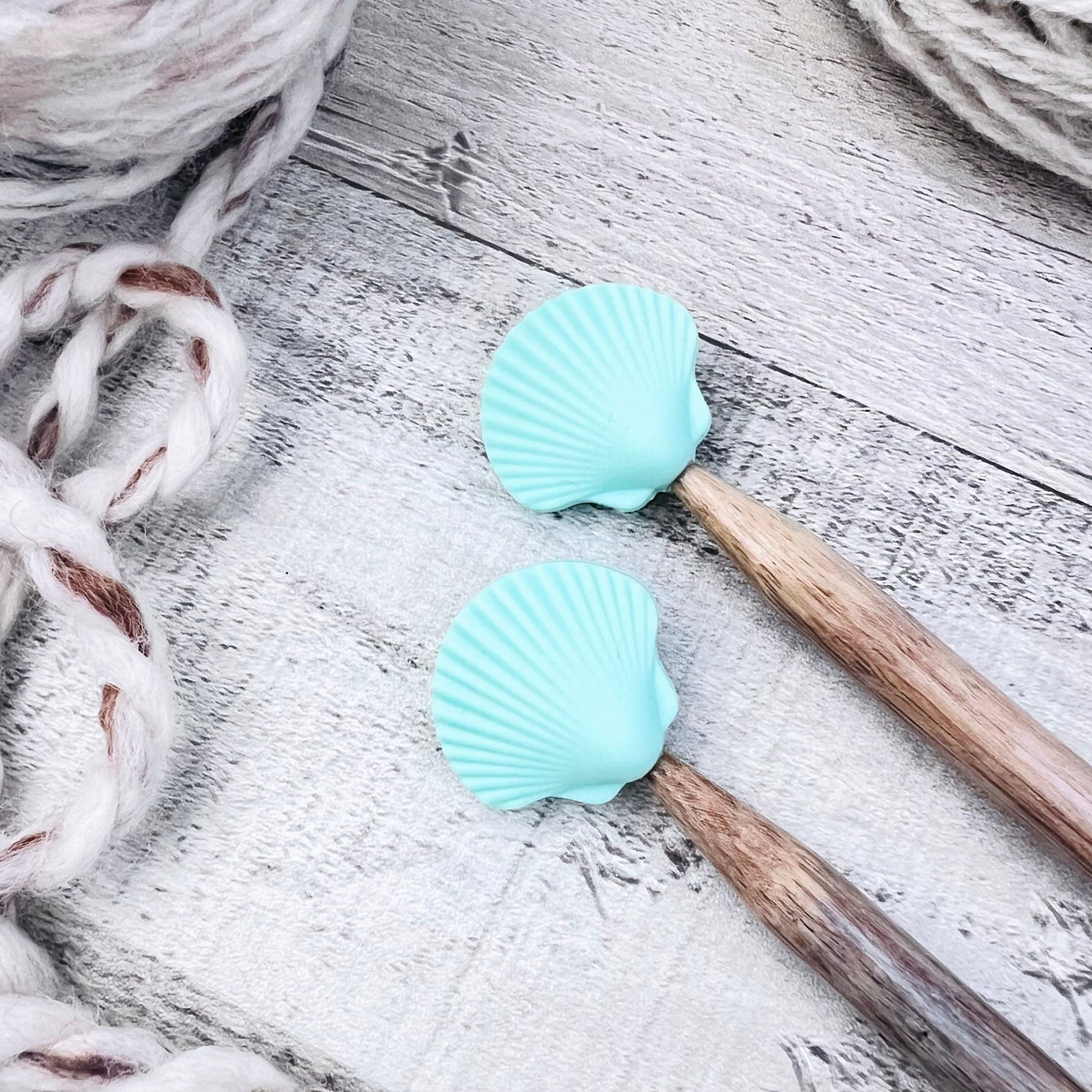 Seashell Stitch Stoppers - The Desert Stream Stitch