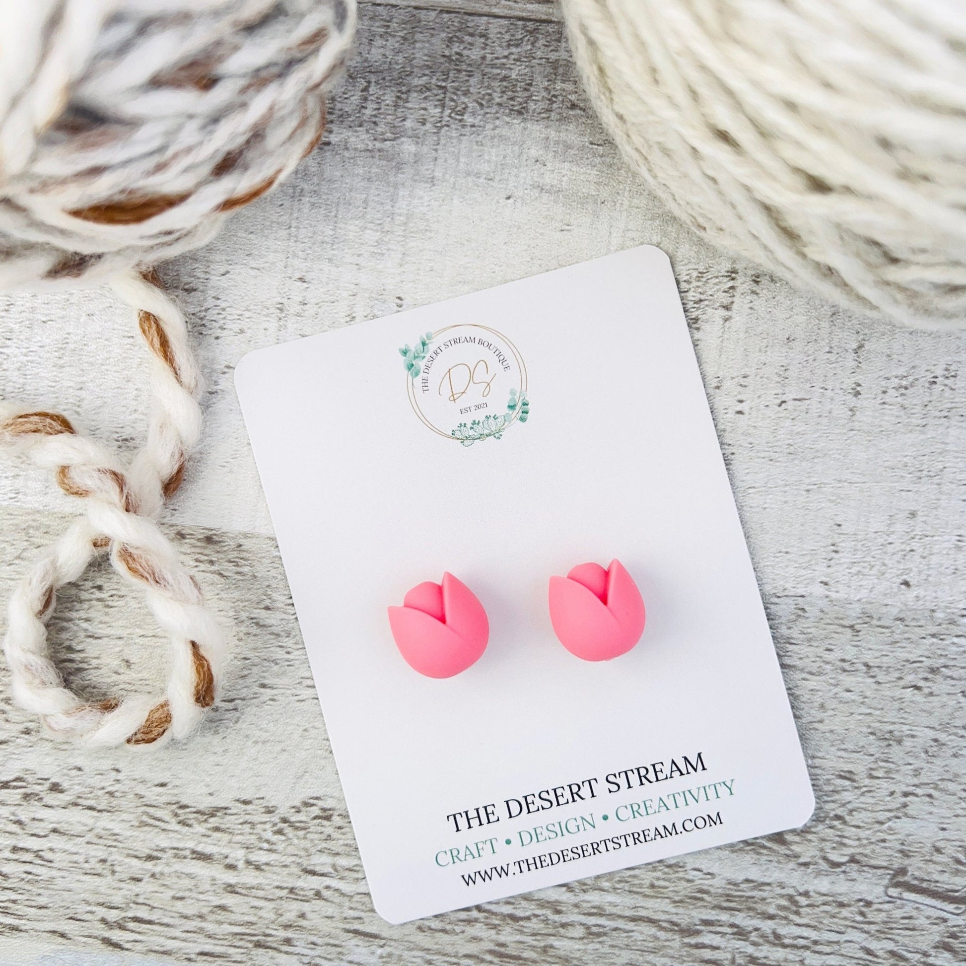 Tulip Stitch Stoppers Knitting Needle Point Protectors - The Desert Stream Stitch