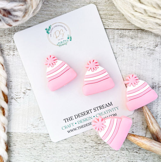 Winters Hat Stitch Stoppers Knitting Needle Point Protectors - The Desert Stream Stitch